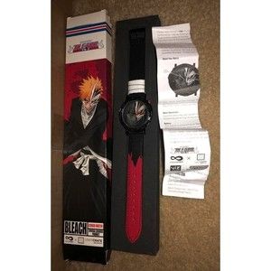 Infinifan Shonen Jump Bleach Quartz Ichigo Watch Anime Loot Crate Exclusive NEW